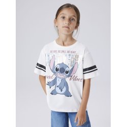 Name It T-shirt Kids SS Dymi Stitch Cloud Dancer