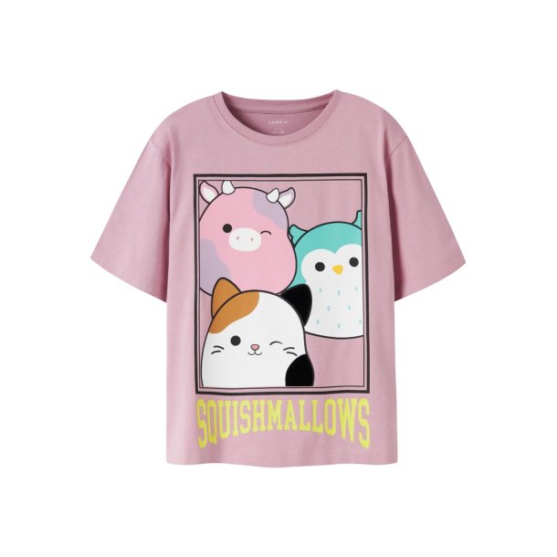 Name It T-shirt Kids SS Jyma Squishmallows Dawn Pink