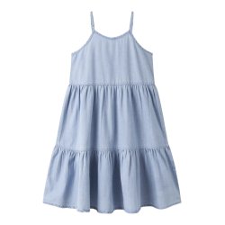 Name It Kjole Kids SL Naya Light Blue Denim