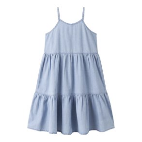 Name It Kjole Kids SL Naya Light Blue Denim