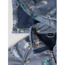 Name It Softshell Heldragt Mini Alfa08 AOP Flint Stone