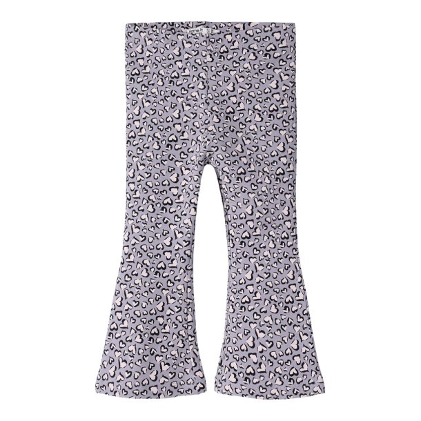 Name It Bukser Mini Bearta Sweat Flare Lavender Gray