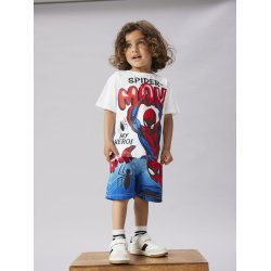 Name It Badeshorts Mini Malte Spiderman Long bluefish