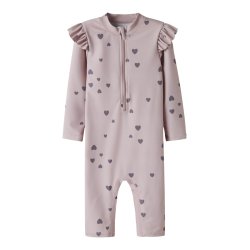 Name It Sv�mmedragt Zippa 3/4 UV Swimsuit Burnished Lilac
