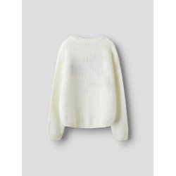 LMTD Sweatshirt Strik LS Bow Short White Alyssum