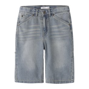 Name It Shorts Denim Kids Ryan Bermuda Vintage Medium Blue Denim