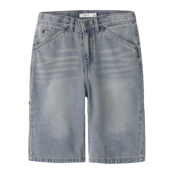 Name It Shorts Denim Kids Ryan Bermuda Vintage Medium Blue Denim