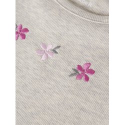 Name It T-shirt Mini LS Dari Slim Peyote Melange