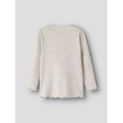 Name It T-shirt Mini LS Dari Slim Peyote Melange