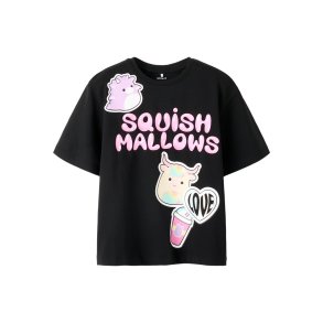Name It T-shirt Kids SS Mosa Squishmallows Black