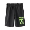Name It Shorts Kids Mali Minecraft Poly Black