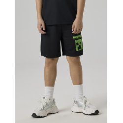 Name It Shorts Kids Mali Minecraft Poly Black