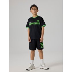 Name It T-shirt Kids SS Mali Minecraft Black