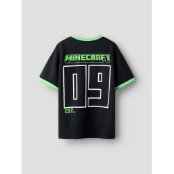 Name It T-shirt Kids SS Mali Minecraft Black