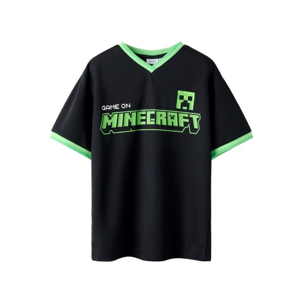 Name It T-shirt Kids SS Mali Minecraft Black