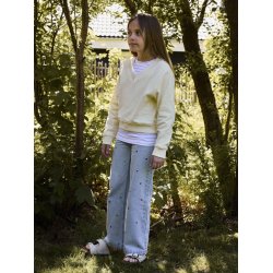 Name It Jeans Rose Wide Heart Light Blue Denim