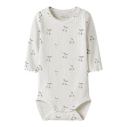 Name It Body LS Ficherry Cloud Dancer