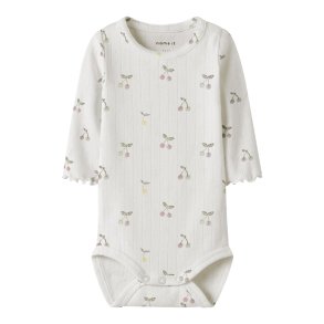 Name It Body LS Ficherry Cloud Dancer