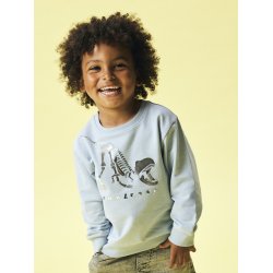 Name It Sweatshirt LS Mini Finn Blue Fog
