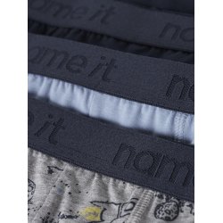 Name It Boxershorts Kids 3-pak Grey Space Grey Melange