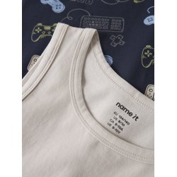 Name It Undertr�jer Kids 2-pak Tank Top Gamer Navy Blazer