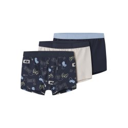 Name It Boxershorts Kids 3-pak Gamer Navy Blazer