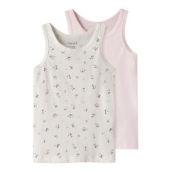 Name It Undertr�jer Mini 2-pak Tank Top Flower Jet Stream