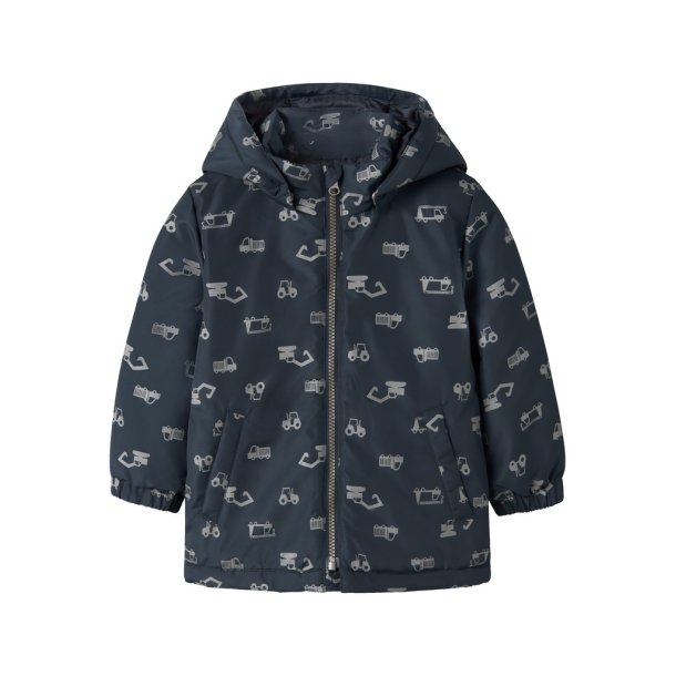 Name It Jakke Mini Max AOP Dark Sapphire