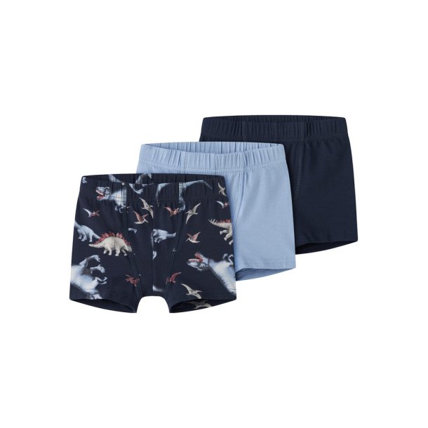Name It Boxershorts Mini 3-pak Thights Dino Navy Blazer