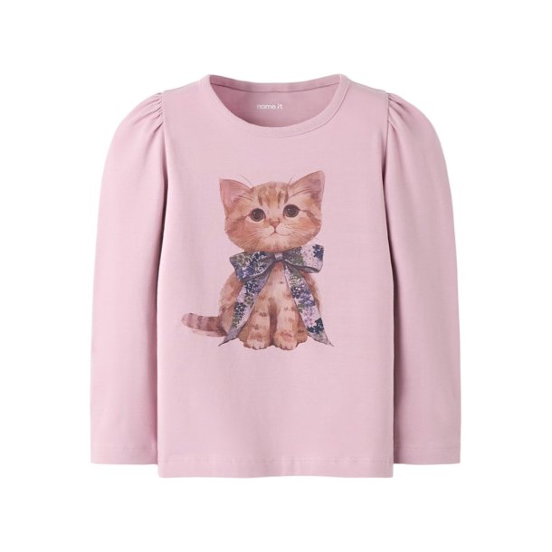 Name It Bluse Mini LS Boloras Dawn Pink
