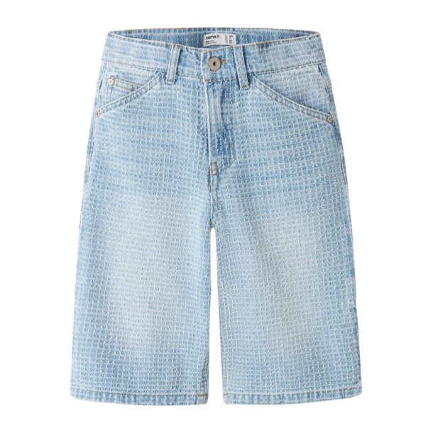 Name It Denimshorts Kids Ben Skater Bermuda Light Blue Denim