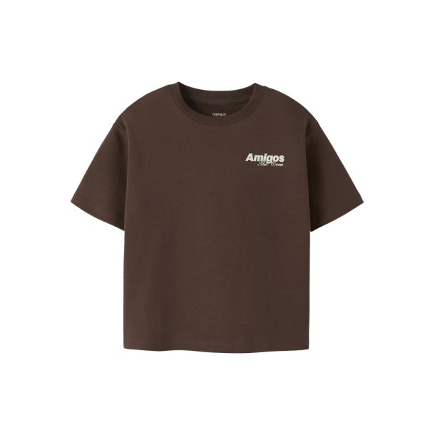 Name It T-shirt Kids SS Holle Chestnut