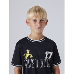 Name It T-shirt Kids SS Malisher Fortnite Black