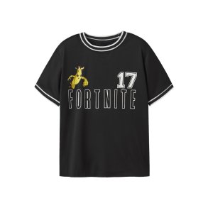 Name It T-shirt Kids SS Malisher Fortnite Black