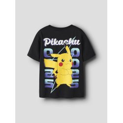 Name It T-shirt Kids SS Math Pokemon Balck