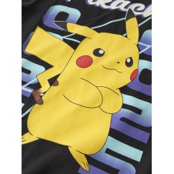 Name It T-shirt Kids SS Math Pokemon Balck