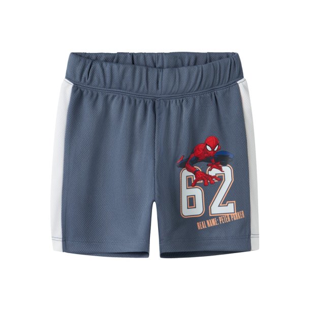 Name It Shorts Mini Manri Spiderman Long Vintage indigo