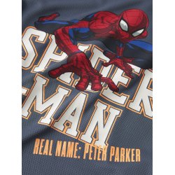 Name It T-shirt Mini SS Manri Spiderman Vintage Indigo
