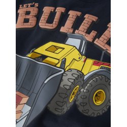 Name It T-shirt Mini SS Malik Tonka Navy Blazer