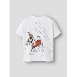 Name It T-shirt Mini SS Macas Paw Patrol Bright White