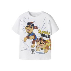 Name It T-shirt Mini SS Macas Paw Patrol Bright White