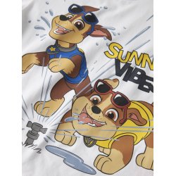 Name It T-shirt Mini SS Macas Paw Patrol Bright White