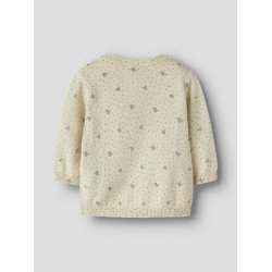 Name It Cardigan Baby LS Strik Hide Almond Milk