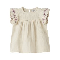 Name It Kjole Baby SS Himmas Tunic Almond Milk