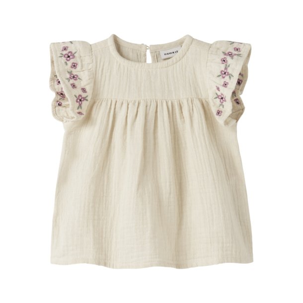 Name It Kjole Baby SS Himmas Tunic Almond Milk