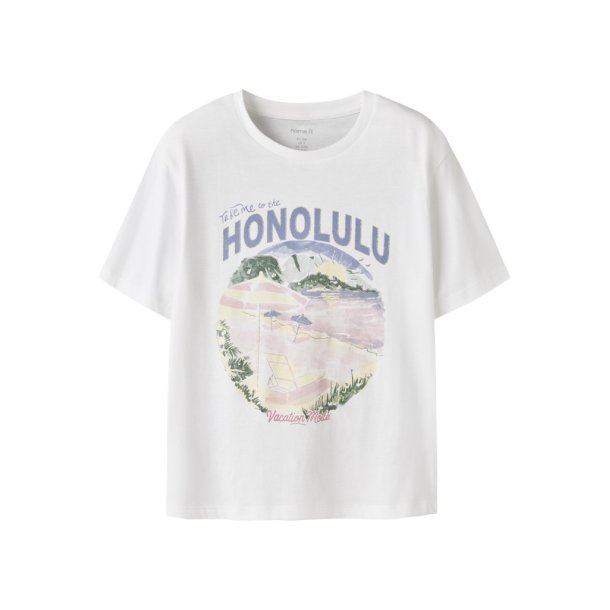 Name It T-shirt Kids SS Jamillo Bright White