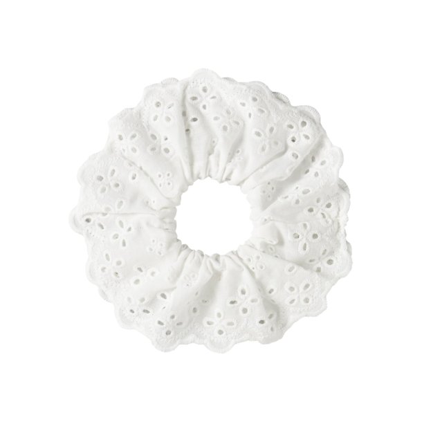 Name It H�relastik Scrunchie Jotilda Bright White