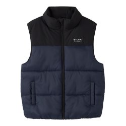 Name It Vest Kids Marble Navy Blazer