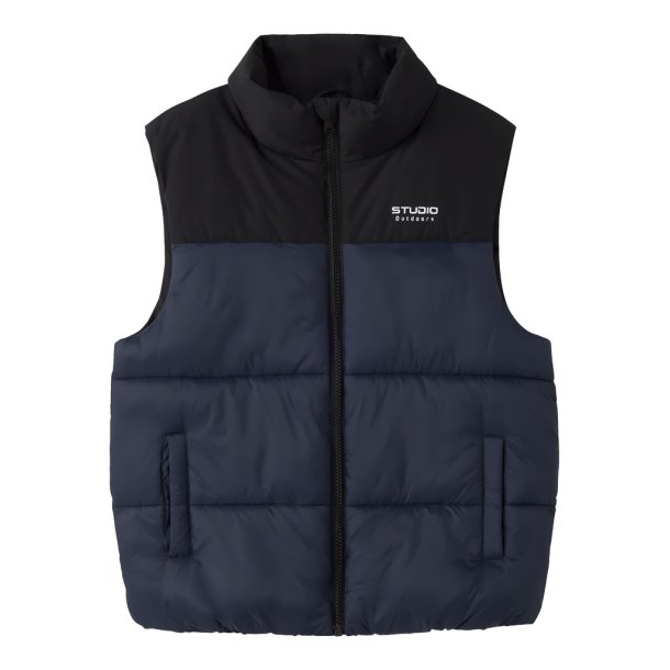 Name It Vest Kids Marble Navy Blazer