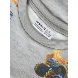 Name It Sweatshirt LS Mini Dali Grey Melange